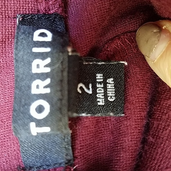 Torrid Maxi Chiffon High Waisted Skirt 2X - Picture 8 of 10